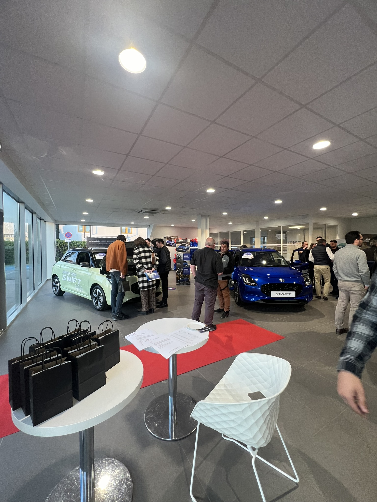 Soirée de lancement de la nouvelle Suzuki Swift à Suzuki Coignières